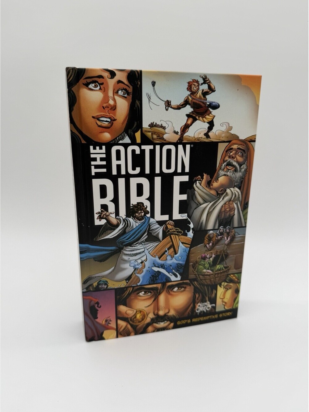 The Action Bible: God's Redemptive Story Action Bible Series Hardcover Novel